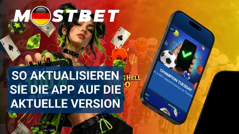Aktualisierung der Mostbet App auf Android und iOS