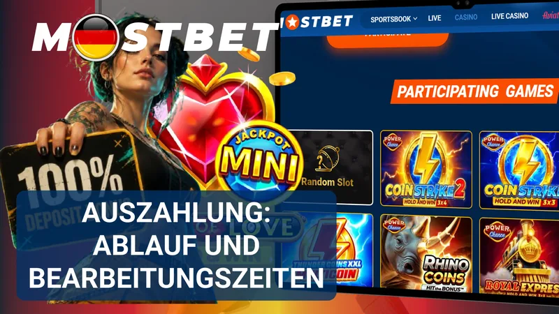 Auszahlungsablauf und Bearbeitungszeiten in der Mostbet App