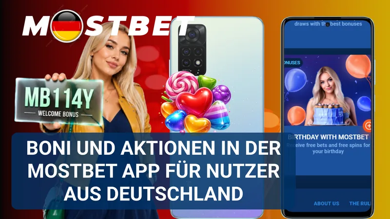 Boni und Aktionen in der Mostbet App für Deutschland