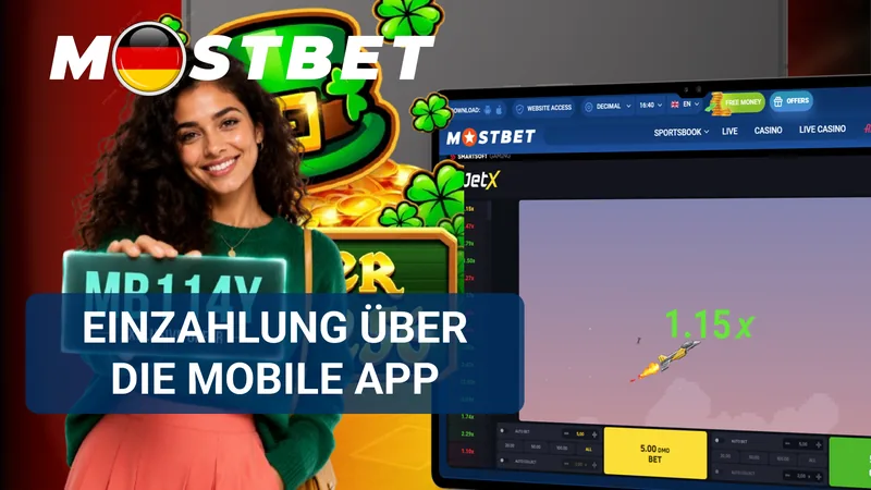 Einzahlung über die MostBet-App für Android