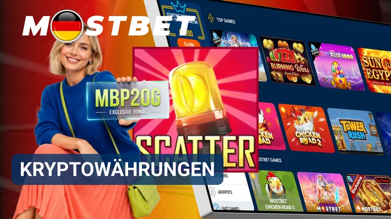 MostBet-Einzahlung mit Kryptowährungen