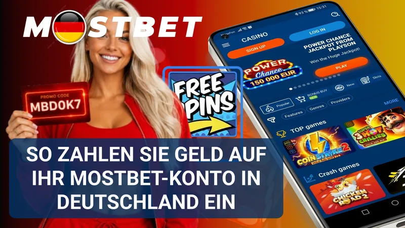 Einzahlung auf das MostBet-Konto in Deutschland