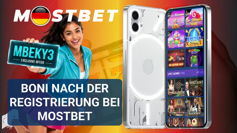 Willkommensbonus nach der MostBet-Registrierung