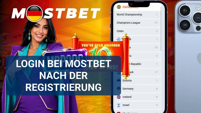 Login im MostBet-Konto nach der Registrierung